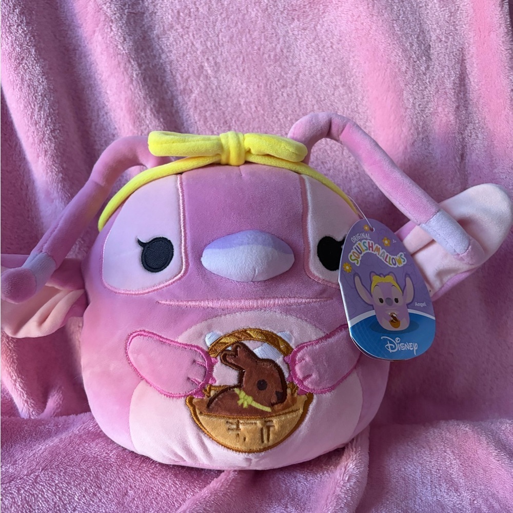 Angel stitch Easter Squishmallow
